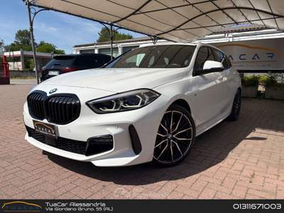 BMW Serie 1 118d BMW 1 series 118 d M Sport #10951 Bianco usata Alessandria