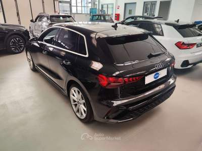 Audi A3 A3 Sportback 1.5 tfsi mhev S line Edition 150cv s-tronic Nero usata Torino