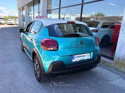Citroen C3 SHINE PureTech 83 mt 5 p. SPOTICAR Blu/Azzurro usata Bagnaria Arsa
