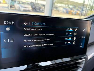 Peugeot 5008 GT PACK BlueHDi 130 EAT8 7 posti SPOTICAR Blu/Azzurro usata Bagnaria Arsa