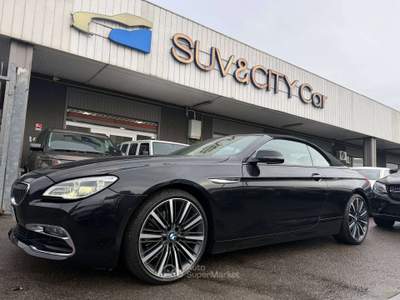 BMW Serie 6 640i 640 Cabrio xdrive KM CERTIFICATI Nero usata Lallio