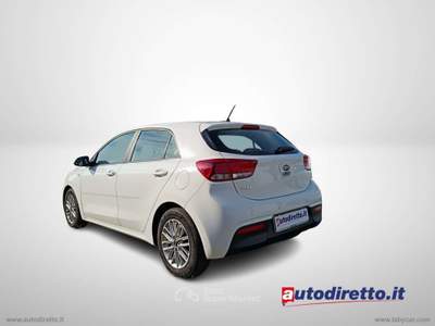 Kia Rio 1.2 MPi GPL Evolution Bianco usata Bergamo