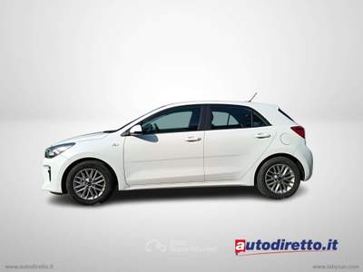 Kia Rio 1.2 MPi GPL Evolution Bianco usata Bergamo