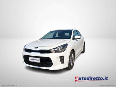 Kia Rio 1.2 MPi GPL Evolution Bianco usata Bergamo