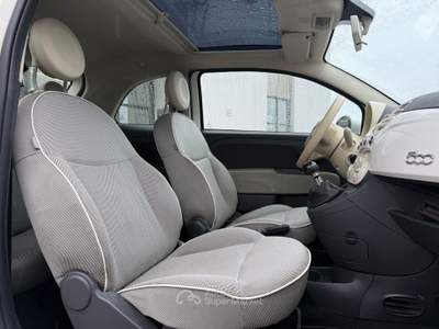 Fiat 500 1.2 Lounge|TETTO PANO Bianco usata Calestano