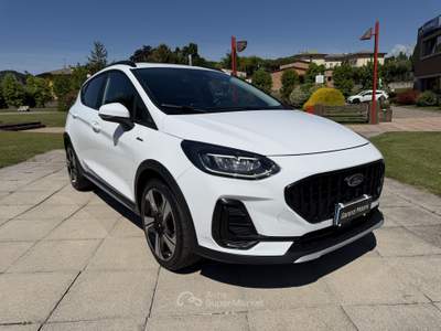 Ford Fiesta 1.0 EcoBoost Hybrid 125CV Titanium Bianco usata Affi