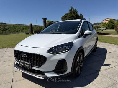 Ford Fiesta 1.0 EcoBoost Hybrid 125CV Titanium Bianco usata Affi