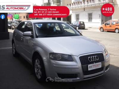 Audi A3 AUDI A3 2.0 103KW GASOLIO ANNO 2005 Argento usata Torino