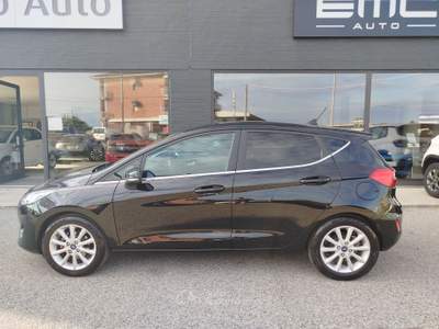 Ford Fiesta TITANIUM 5P. 1.1 GPL Nero usata Cherasco
