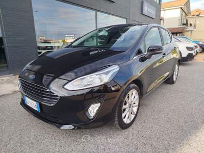 Ford Fiesta TITANIUM 5P. 1.1 GPL Nero usata Cherasco