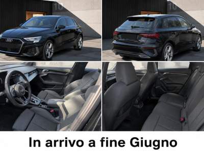 Audi A3 Sportback 1.5 tfsi mhev S line edition 150cv s-tronic Nero usata Cappella Maggiore