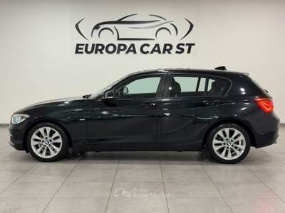 BMW Serie 1 116d 116d Efficient Dynamics Urban Nero usata Caresanablot