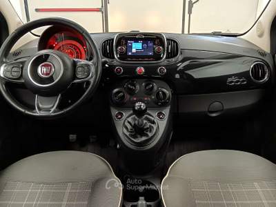 Fiat 500 1.2 69cv Lounge Nero usata Giugliano in Campania