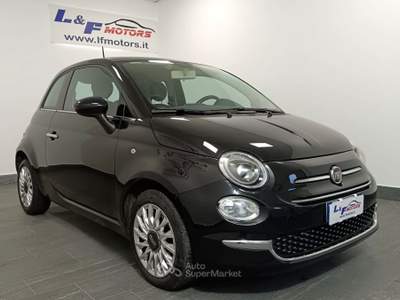 Fiat 500 1.2 69cv Lounge Nero usata Giugliano in Campania