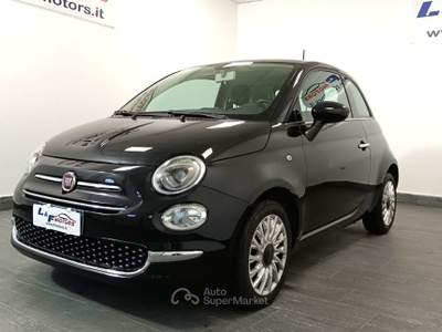 Fiat 500 1.2 69cv Lounge Nero usata Giugliano in Campania