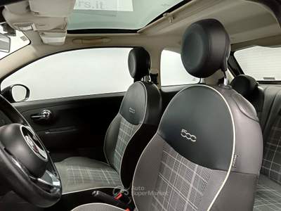 Fiat 500 1.2 69cv Lounge Nero usata Giugliano in Campania