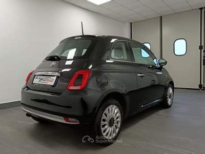 Fiat 500 1.2 69cv Lounge Nero usata Giugliano in Campania