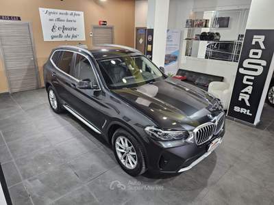 BMW X3 sDrive18d Diesel ibrido 48V Grigio usata Qualiano