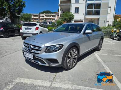 Mercedes-Benz Classe E D Premium 4Matic 9G-Tronic Plus Station Wagon All-Terrain Argento usata Civitanova Marche