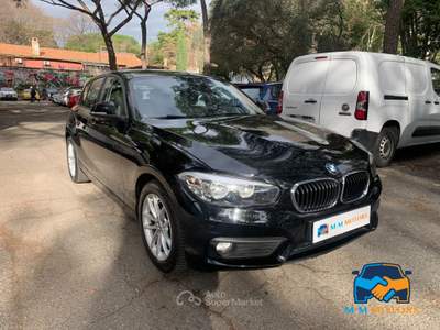 BMW Serie 1 116i 
             Nero usata Roma