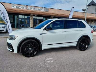 Volkswagen Tiguan Volkswagen Tiguan 2.0 bitdi Advanced R-Line 4motio Bianco usata Mazzano