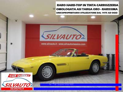 Maserati Ghibli SPYDER 4700 (AM115/S)-RARO HARD TOP IN TINTA(1969) Giallo usata Grumello del Monte
