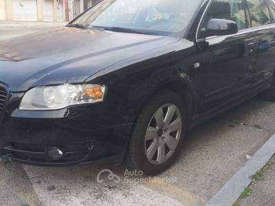 Audi A4 A4 III 2004 Avant Avant 2.0 tdi Top Plus fap Nero usata MONCALIERI