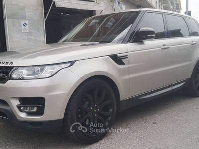 Land Rover Range Rover Sport 3.0 tdV6 HSE Dynamic auto my16 E6 Black Line  Motore  Nuovo con Scheda Lavori eseguiti Oro usata MONCALIERI