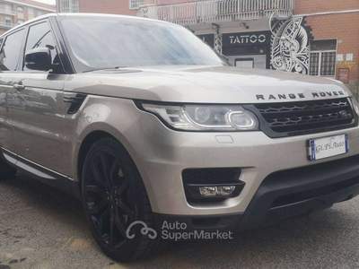 Land Rover Range Rover Sport 3.0 tdV6 HSE Dynamic auto my16 E6 Black Line  Motore  Nuovo con Scheda Lavori eseguiti Oro usata MONCALIERI