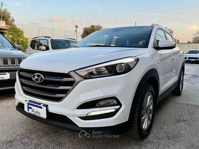 Hyundai Tucson ,Navi,Retrocamera,Led diurni,ecc. Bianco usata San Michele Salentino