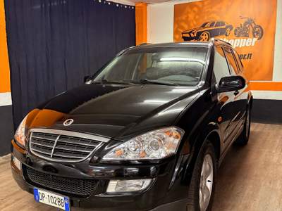 SsangYong Kyron BELLISSIMA SSANGYONG KIRON CON SOLI 78.414 KM UNICO PROPRIETARIO Nero usata Roma