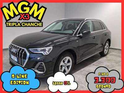 Audi Q3 35 TDI S tronic S line edition Nero usata Erba