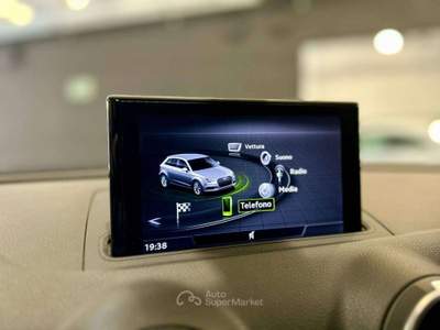Audi A3 A3 Sbk 2.0 tdi Ambition S-Line INT/EST 150cv S-Tronic E6 *PREZZO PROMO* Argento usata Settimo Torinese