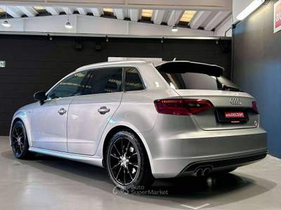 Audi A3 A3 Sbk 2.0 tdi Ambition S-Line INT/EST 150cv S-Tronic E6 *PREZZO PROMO* Argento usata Settimo Torinese