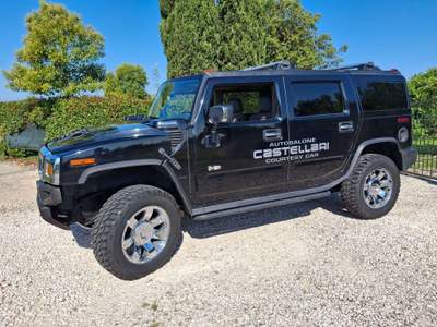 Hummer H2 H2 6.0 V8 Luxury auto Nero usata CASTEL BOLOGNESE