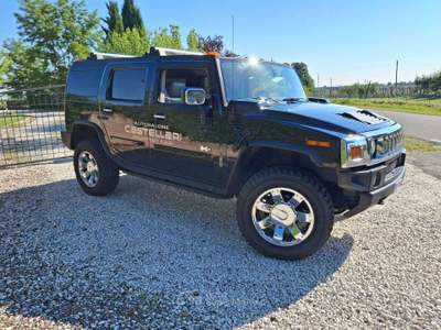 Hummer H2 H2 6.0 V8 Luxury auto Nero usata CASTEL BOLOGNESE
