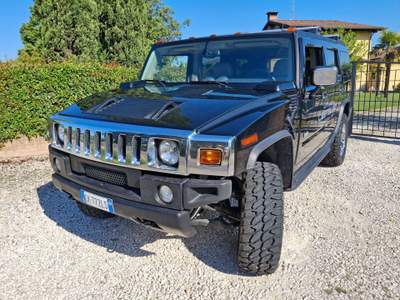 Hummer H2 H2 6.0 V8 Luxury auto Nero usata CASTEL BOLOGNESE