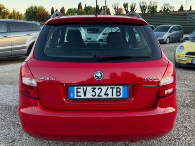 Skoda Fabia CR 75CV Wagon GreenLine Rosso usata Rimini