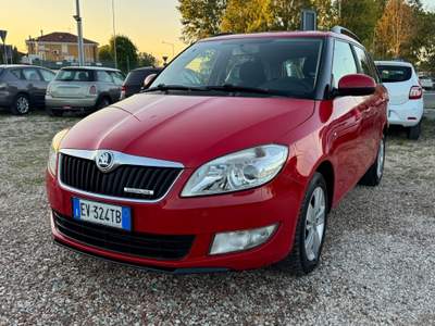 Skoda Fabia CR 75CV Wagon GreenLine Rosso usata Rimini
