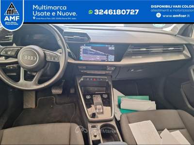 Audi A3 SB 30d S-TRONIC S LINE LED/VIRTUAL/HIFI/ Nero usata Roma