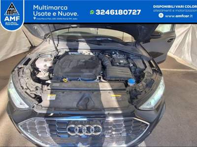 Audi A3 SB 30d S-TRONIC S LINE LED/VIRTUAL/HIFI/ Nero usata Roma
