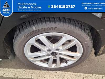 Audi A3 SB 30d S-TRONIC S LINE LED/VIRTUAL/HIFI/ Nero usata Roma