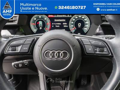 Audi A3 Sportback S line 30TDI Stronic NAVI LED B&O Grigio usata Roma