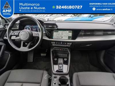 Audi A3 Sportback S line 30TDI Stronic NAVI LED B&O Grigio usata Roma
