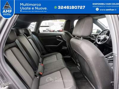 Audi A3 Sportback S line 30TDI Stronic NAVI LED B&O Grigio usata Roma