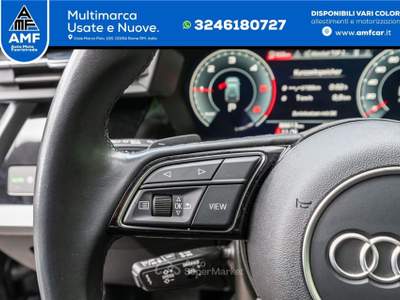 Audi A3 Sportback S line 30TDI Stronic NAVI LED B&O Grigio usata Roma