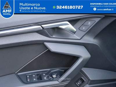 Audi A3 Sportback S line 40 TFSI e Stronic NAVI LED Grigio usata Roma
