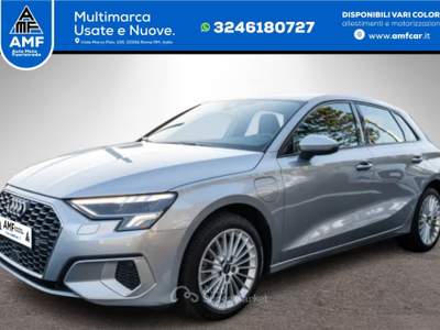 Audi A3 Sportback S line 40 TFSI e Stronic NAVI LED Grigio usata Roma