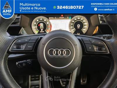 Audi A3 Sportback S line 40 TFSI e Stronic NAVI LED Grigio usata Roma