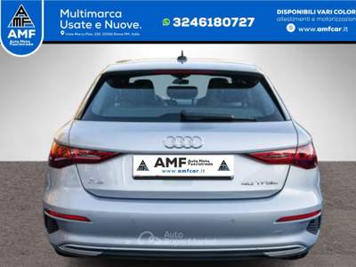 Audi A3 Sportback S line 40 TFSI e Stronic NAVI LED Grigio usata Roma